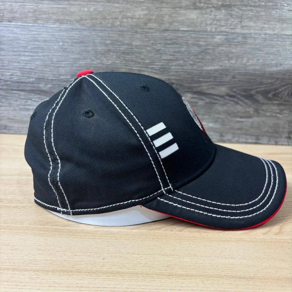 Portland Trail‎ Blazers Hat Cap Fitted Small Black NBA Basketball Adidas